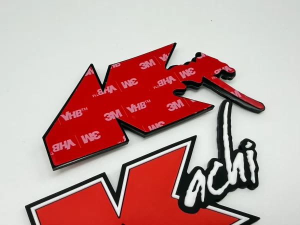 PVC Helmets Decals Sticker Label