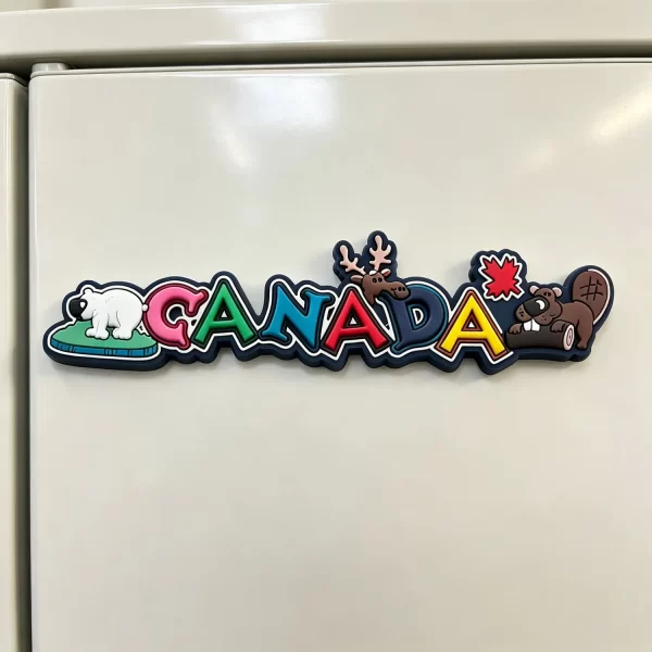 Factory-Custom-3D-Rubber-Fridge-Magnet-2D-Silicone-Fridge-Magnet FM054 -3 PVC Fridge Magnet