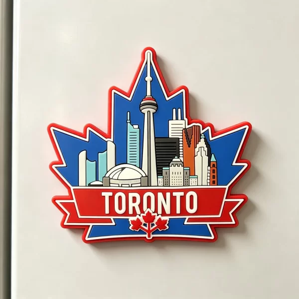 Factory-Custom-3D-Rubber-Fridge-Magnet-2D-Silicone-Fridge-Magnet FM054 -4 PVC Fridge Magnet