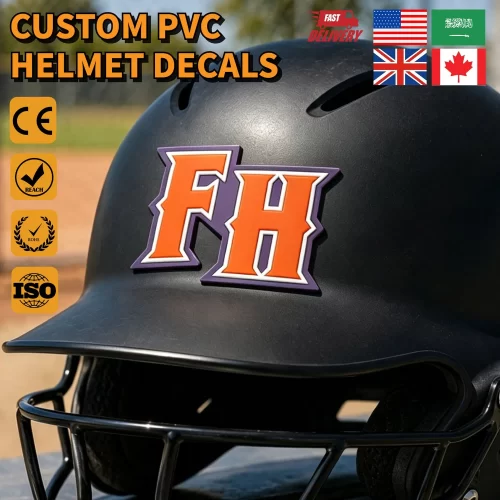 PVC Helmets Decals Sticker Label PVC Helmets Decals Sticker Label