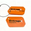 Custom PVC Luggage Tags Imprint 3D Embossed Personalized Travel Tag