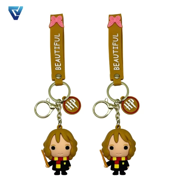Factory-Custom-Personalised-3D-Keychain-PVC-Rubber-3D-Cartoon-Character-Keyring 3PK002 -3 Factory Custom Personalised 3D Keychain PVC Rubber 3D Cartoon Character Keyring