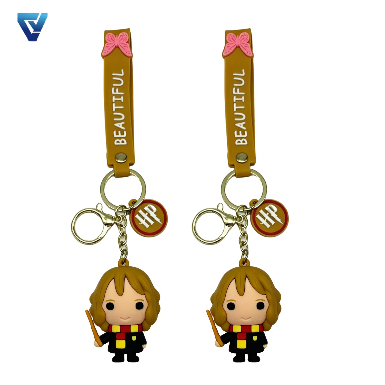 Factory-Custom-Personalised-3D-Keychain-PVC-Rubber-3D-Cartoon-Character-Keyring 3PK002 -3 Factory Custom Personalised 3D Keychain PVC Rubber 3D Cartoon Character Keyring