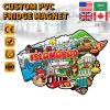 Factory-Custom-Travel-Rubber-Magnet-Magnetic-Customized-3D-PVC-Souvenir-Magnet-PVC-Fridge-Magnet-Logo-for-Promotion FM050 -01 Factory Custom Travel Rubber Magnet Magnetic Customized 3D PVC Souvenir Magnet PVC Fridge Magnet Logo for Promotion