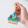 Factory Price Custom PVC Keychain Design Logo Soft Rubber Keychains