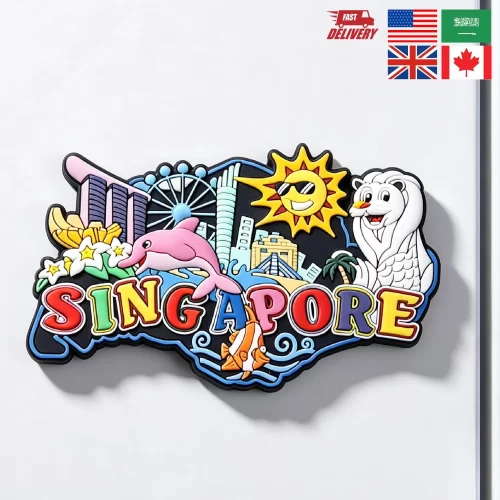Factory-Price-Rubber-Magnet-Customized-Tourist-Souvenir-Magnets-3D FM059 -1 PVC Fridge Magnet