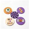 Manufacture-Custom-Logo-Beer-Mats-Coaster-Halloween-Custom-Logo-Rubber-Coasters PC041 -2 PVC Coaster