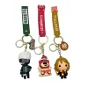 Personalized-Custom-Cartoon-Anime-Characters-3D-PVC-Keychains-Rubber-Keychain 3PK004 -1 PVC 3D Keychain