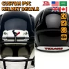 PVC Helmets Decals Sticker Label