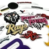 PVC Helmets Decals Sticker Label