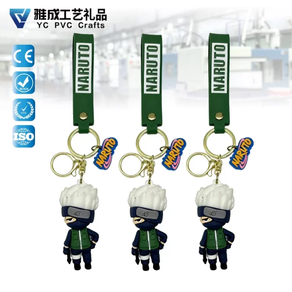 PVC 3D Keychain