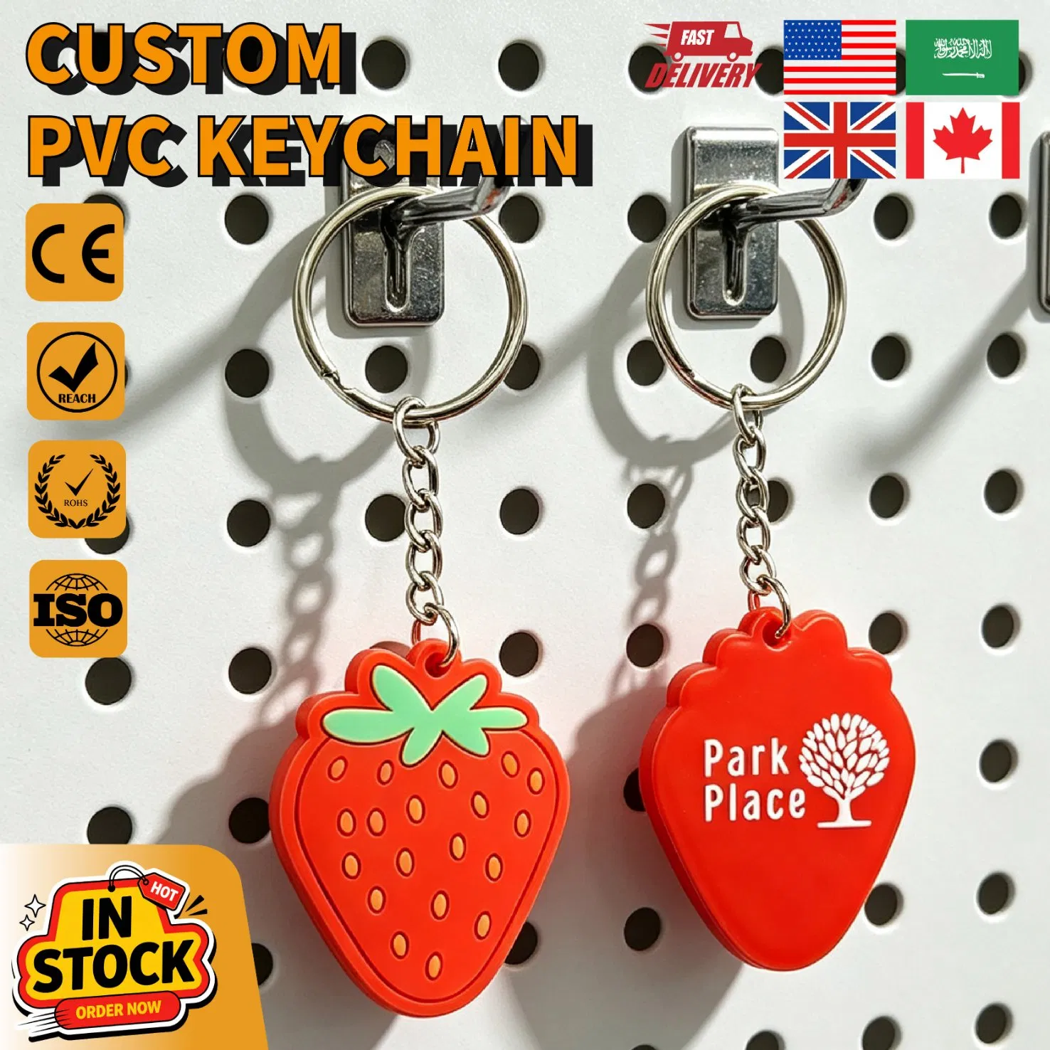 PVC Keychain
