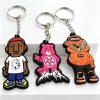 3-7days Delivery Time Custom Rubber Keyrings Logo 3D Car PVC Key Chains