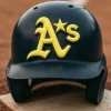 Custom PVC Decal Baseball Helmet 3D Embossed Rubber Helmet Bumper Stickers