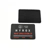 Custom PVC Patch Logo Hook and Loop 3D Silicone Rubber Label Badge