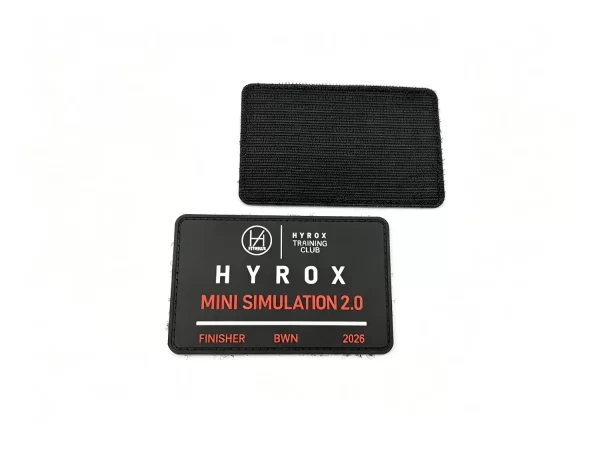 Custom PVC Patch Logo Hook and Loop 3D Silicone Rubber Label Badge