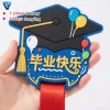 Custom Rubber Medal Embossed 3D Enamel Souvenir for Kids