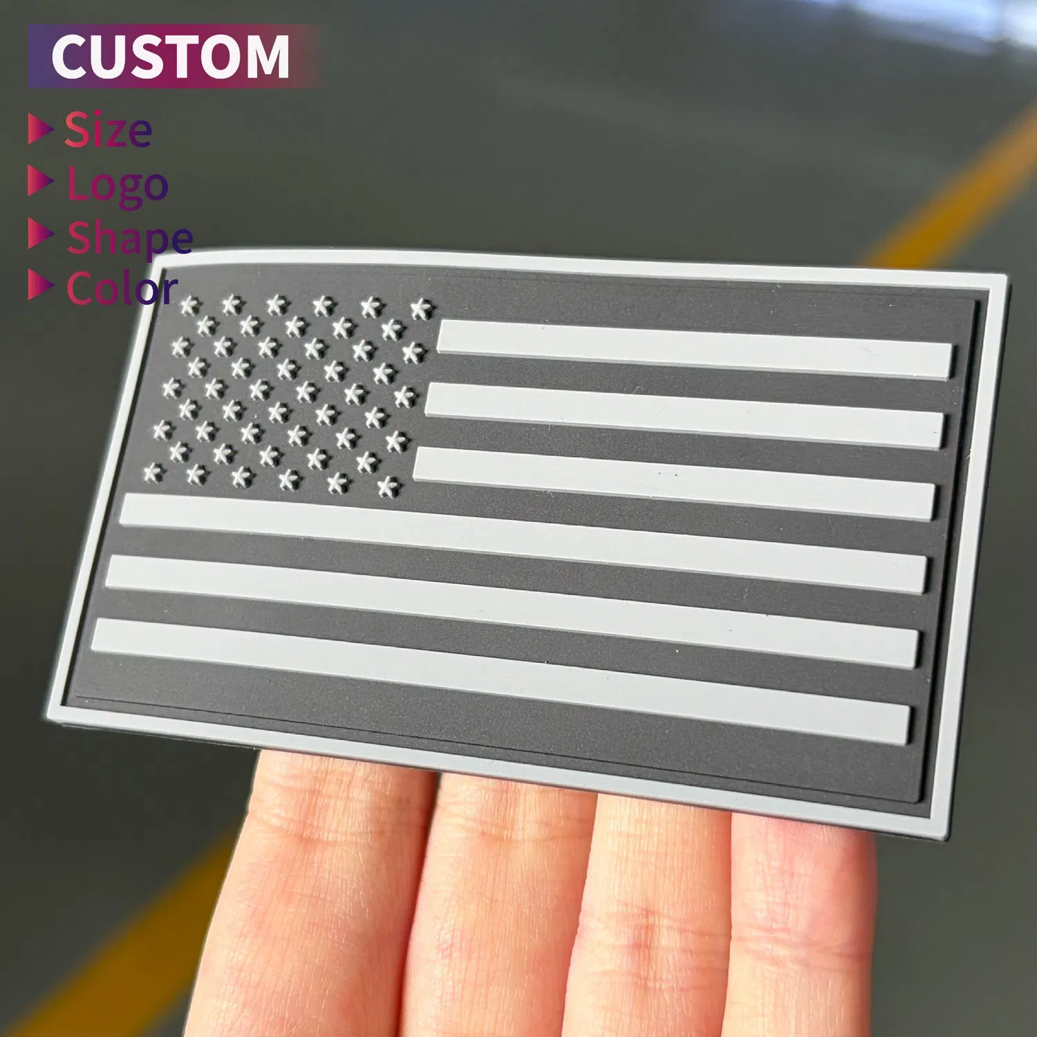 PVC Clothing Label Sticker