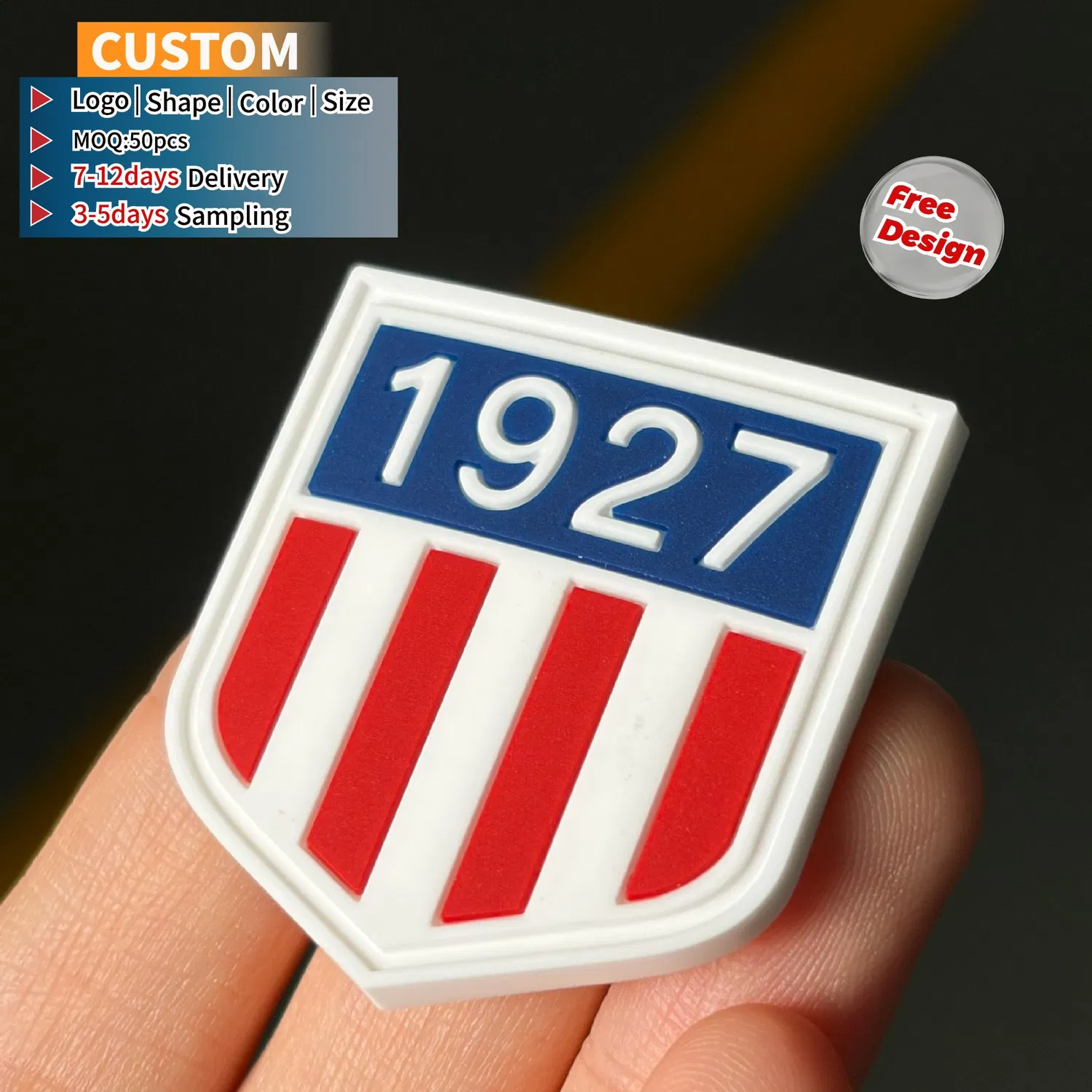 PVC Clothing Label Sticker