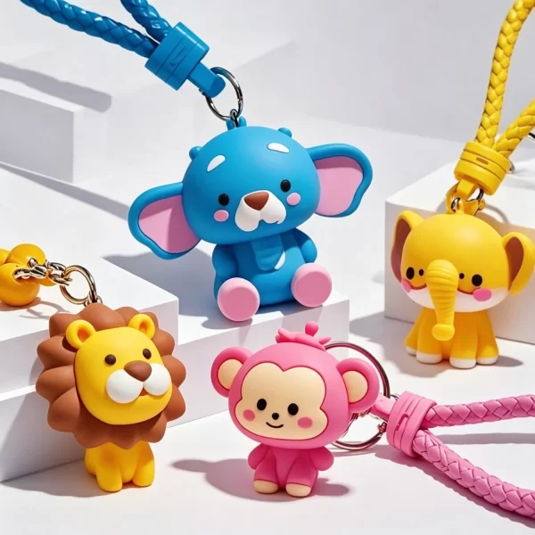 PVC 3D Keychain