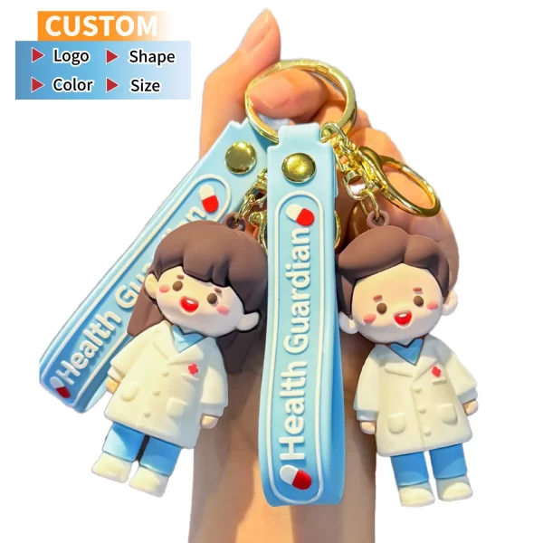 PVC 3D Keychain