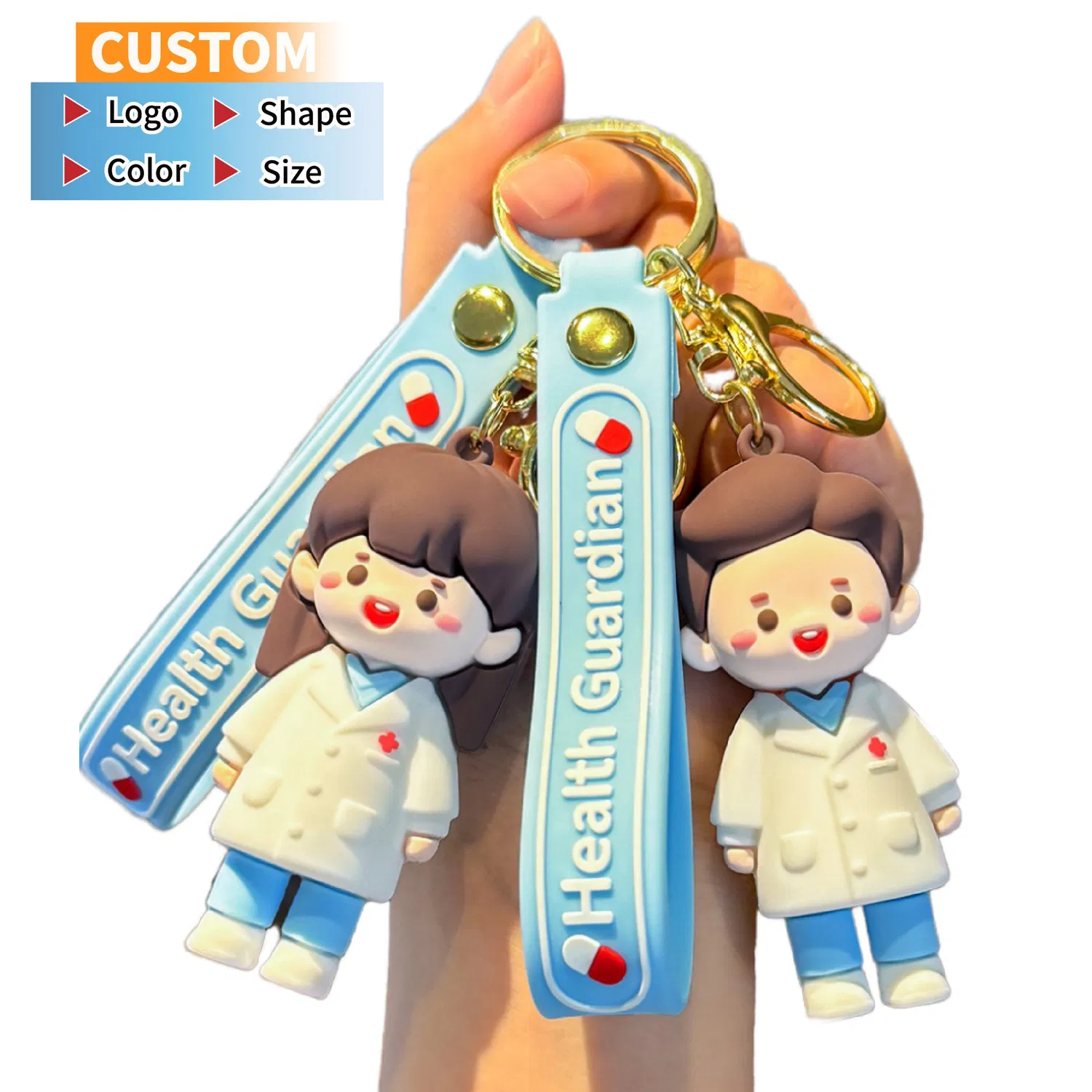 PVC 3D Keychain