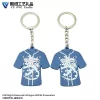 Factory Custom 3D Printed Key Chains Rubber Embossed Logo PVC Keychain