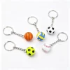 Factory-Custom-Rubber-Key-Chains-3D-Baseball-Volleyball-Football-Simulation-PVC-Keyrings 3PK011 -1 Factory Custom Rubber Key Chains 3D Baseball Volleyball Football Simulation PVC Keyrings