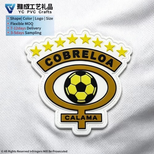 Factory-Custom-Rubber-Patch-3D-Personalized-Soccer-Team-Logo-PVC-Patches CLS019 -2 Factory Custom Rubber Patch 3D Personalized Soccer Team Logo PVC Patches