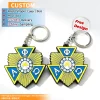 Factory Custom Soft Rubber Key Chain 2D 3D PVC Keychain for Promotion