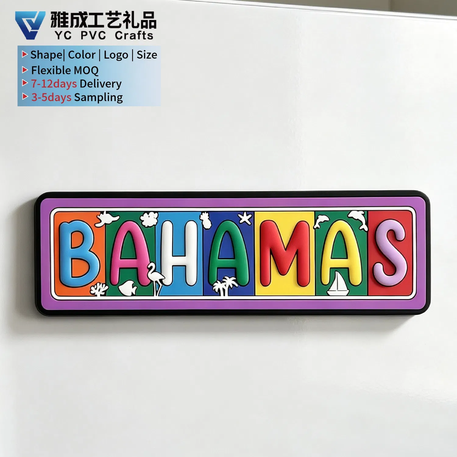 Factory-Custom-Souvenir-Fridge-Magnet-2D-3D-Embossed-PVC-Promotional-Fridge-Magnets FM068 -3 Factory Custom Souvenir Fridge Magnet 2D 3D Embossed PVC Promotional Fridge Magnets