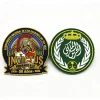 Manufacture Custom Logo Patches Rubber 2D Embossed 3D PVC Patch Hats