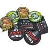 Manufacture Custom PVC Patch 2D 3D Personalized Logo Patches Rubber Label