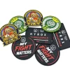 Manufacture Custom PVC Patches 2D Transfer Printing 3D Personalized Logo Rubber Patch