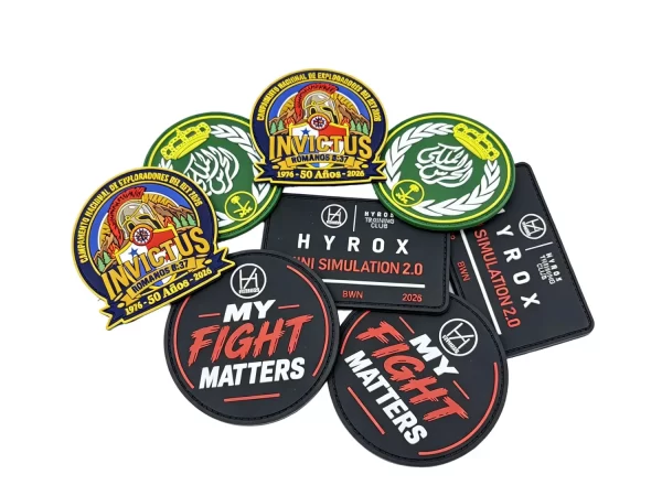 Manufacture Custom PVC Patches 2D Transfer Printing 3D Personalized Logo Rubber Patch