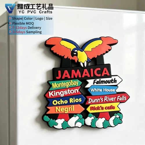 Souvenir-Fridge-Magnet-Custom-2D-PVC-Rubber-Fefrigerator-Magnet-3D-Embossed FM063 -3 Souvenir Fridge Magnet Custom 2D PVC Rubber Fefrigerator Magnet 3D Embossed
