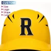 Custom 3D Batting Helmet Decals Letter PVC 3D Helmet Decal Rubber