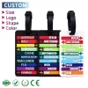 Custom PVC Luggage Tag 2D 3D Embossed Logo Rubber Travel Bag Tags
