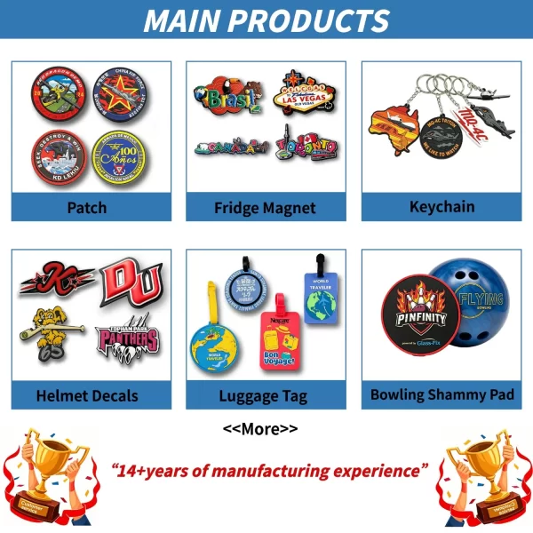 Custom Rubber Helmet Decals 3D Embossed Logo PVC Stickers